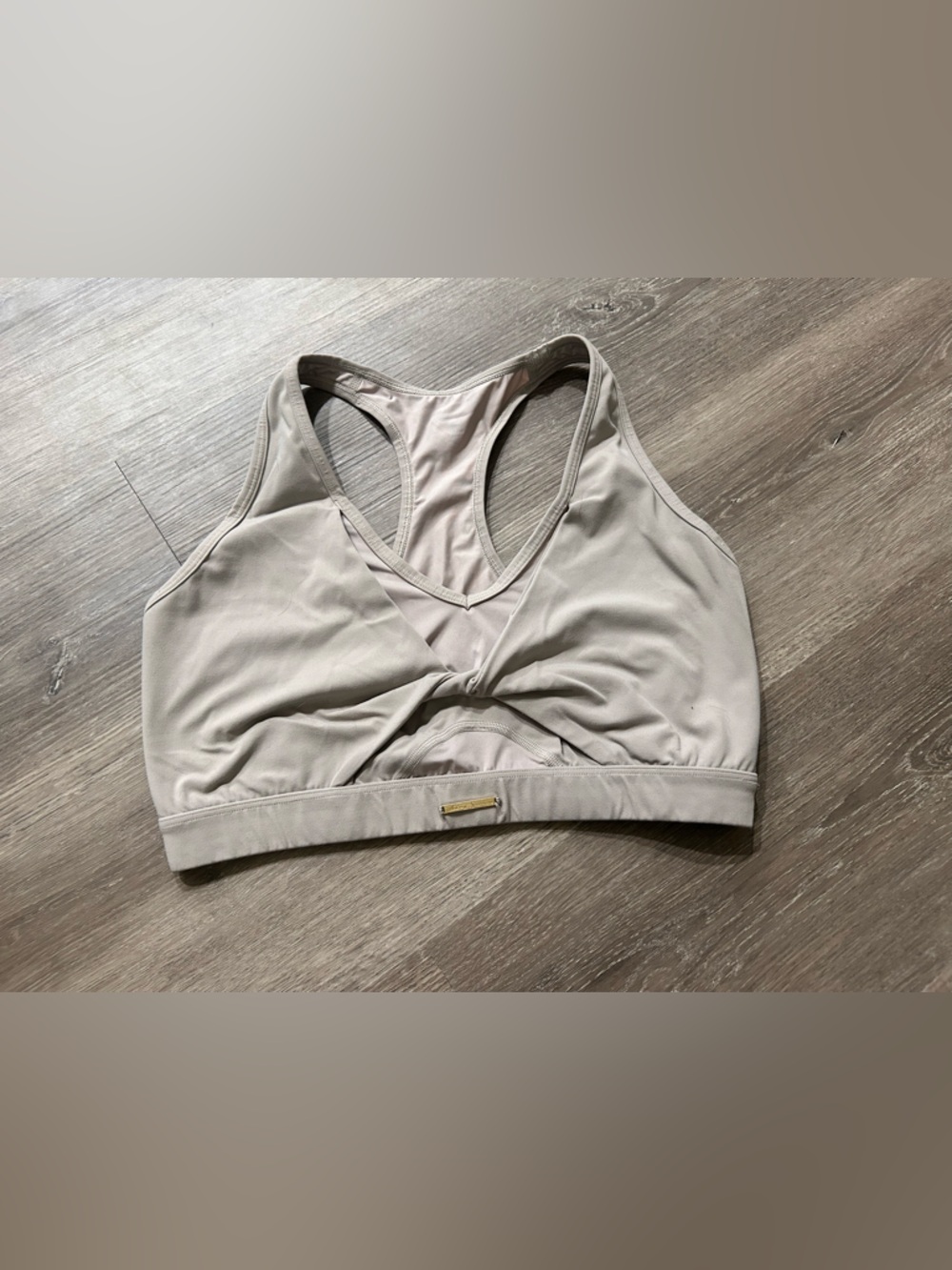 Gymshark x Whitney Twist-Front Racerback Sports Bra